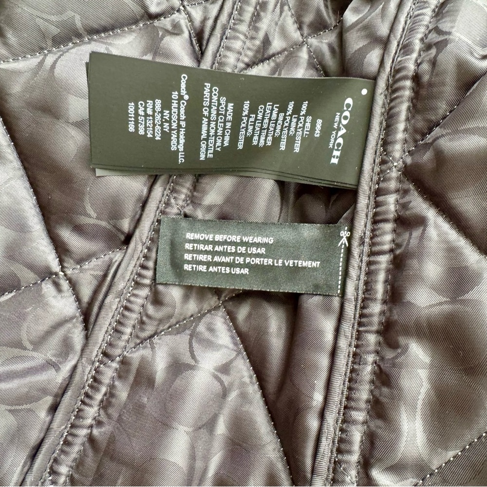 Coach Hacket Jacket - Picture 7 of 9